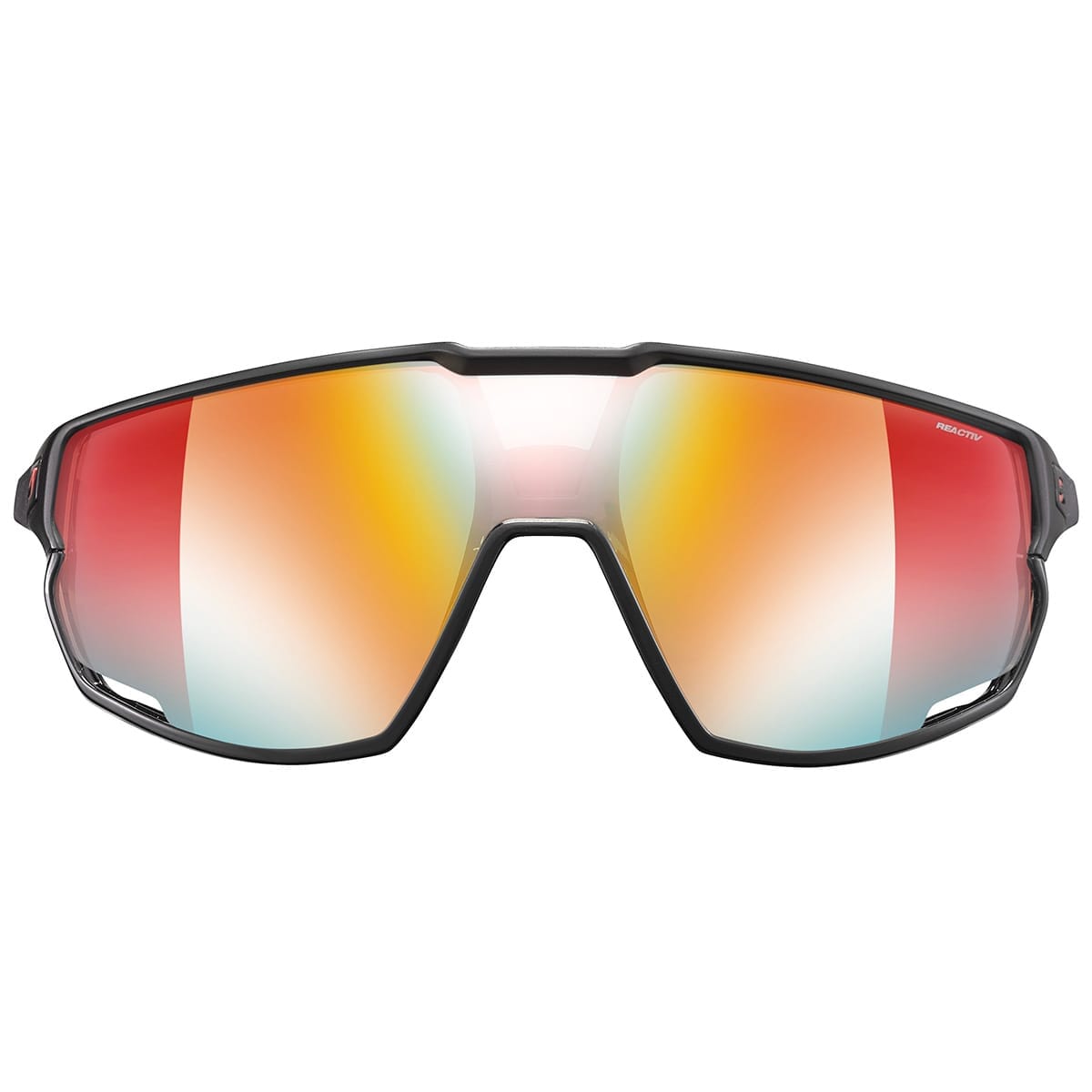 Brille JULBO RUSH Matt Schwarz/Glänzend Schwarz Reactiv Gelb/Braun