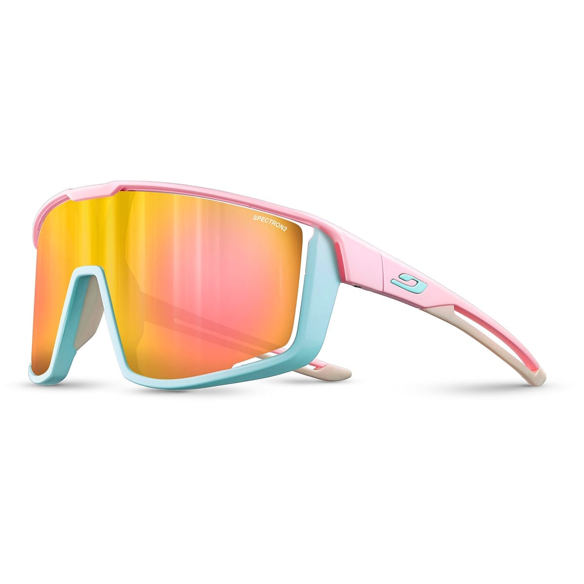 Brille JULBO FURY Rosa Pastell/Violett Spectron 3CF Smoke