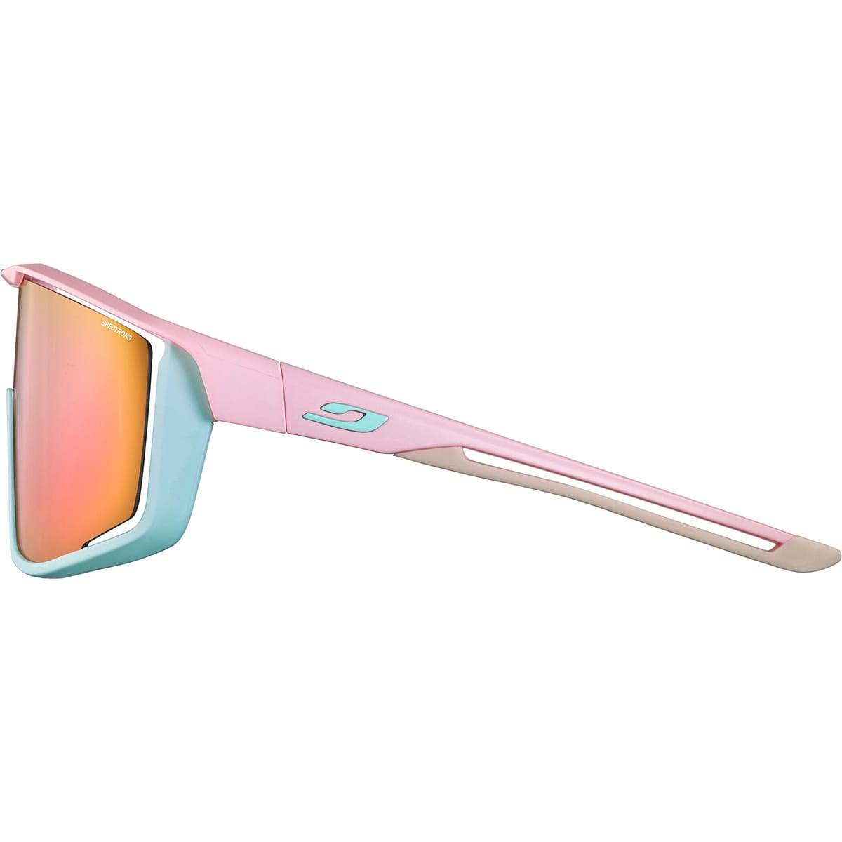 Brille JULBO FURY Rosa Pastell/Violett Spectron 3CF Smoke