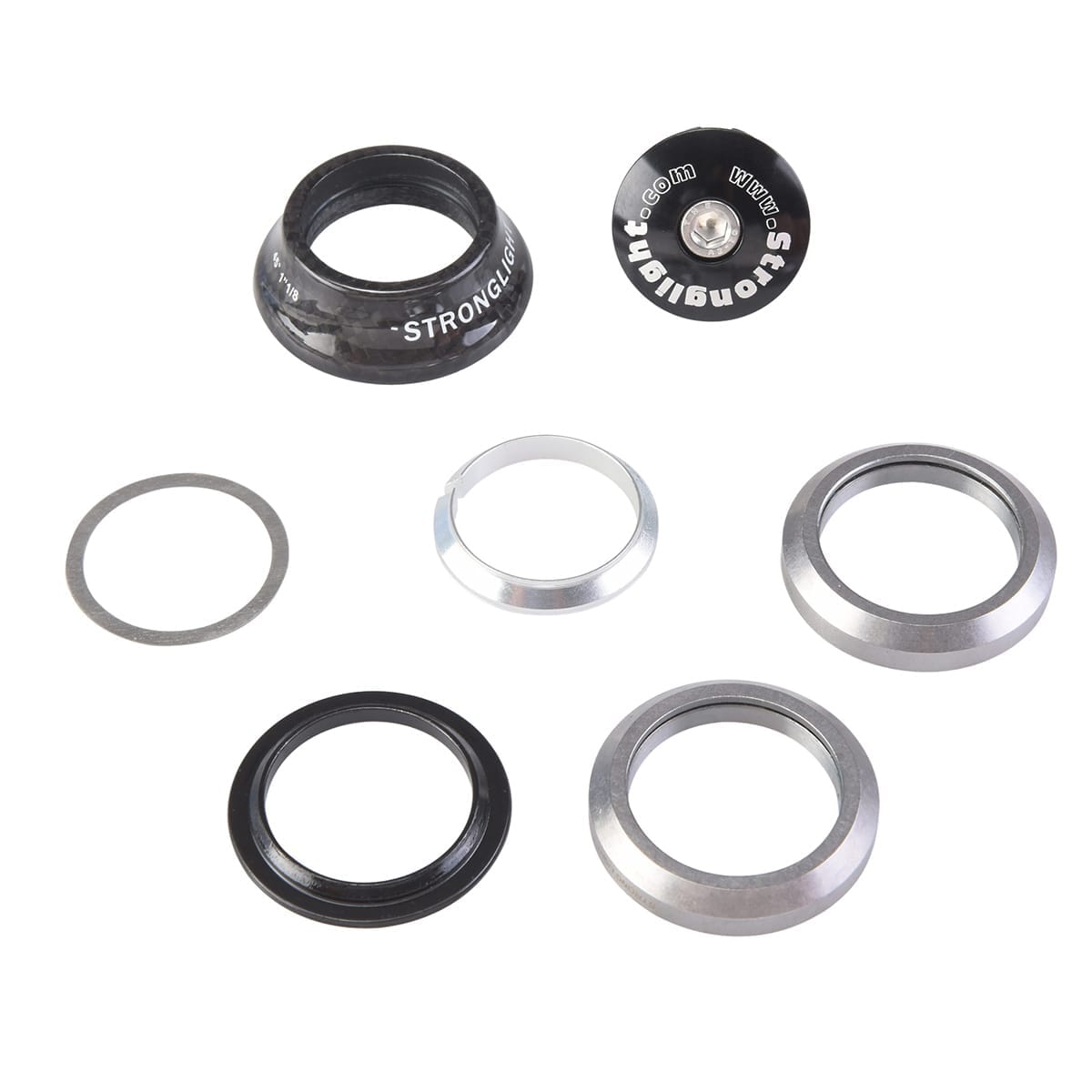 Integrierter Steuersatz STRONGLIGHT LIGHT'IN CARBON 1"1/8 IS42