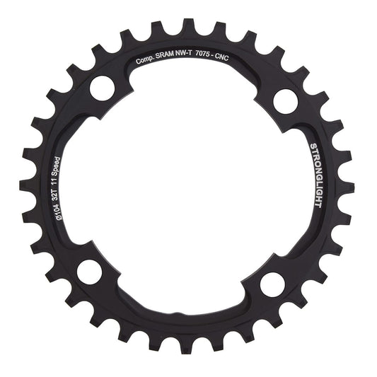 Mono-Kettenblatt STRONGLIGHT ALU 7075 NARROW WIDE Sram X01 11V 4 Loch 104 mm