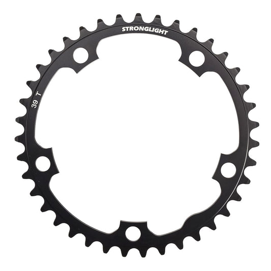 Inneres Kettenblatt 9/10-fach STRONGLIGHT ALU 5083 TYP S 130mm schwarz