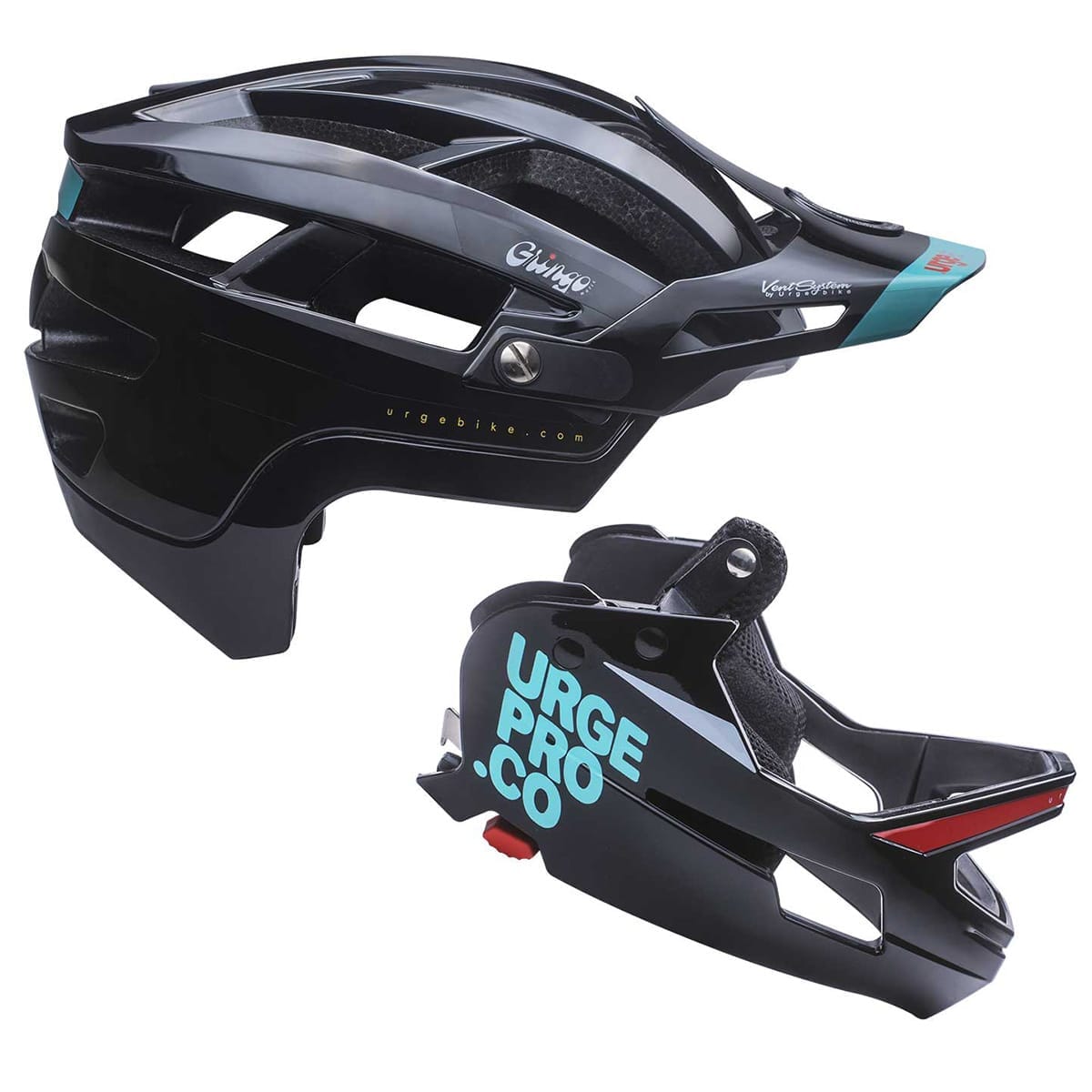 MTB-Helm URGE GRINGO DE LA PAMPA Schwarz