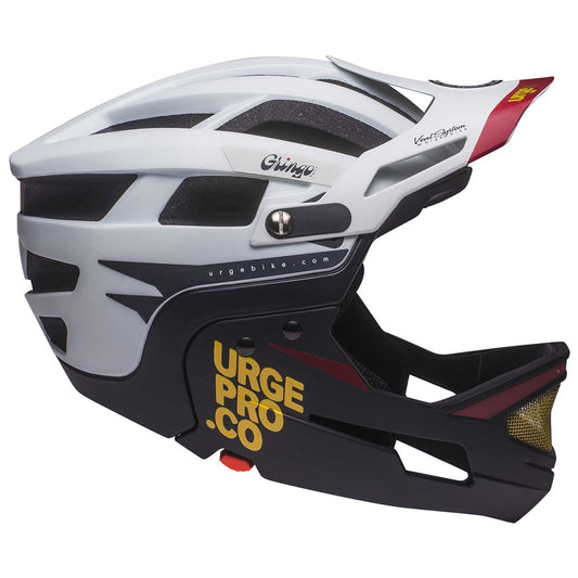 MTB-Helm URGE GRINGO DE LA SIERRA Weiß/Schwarz