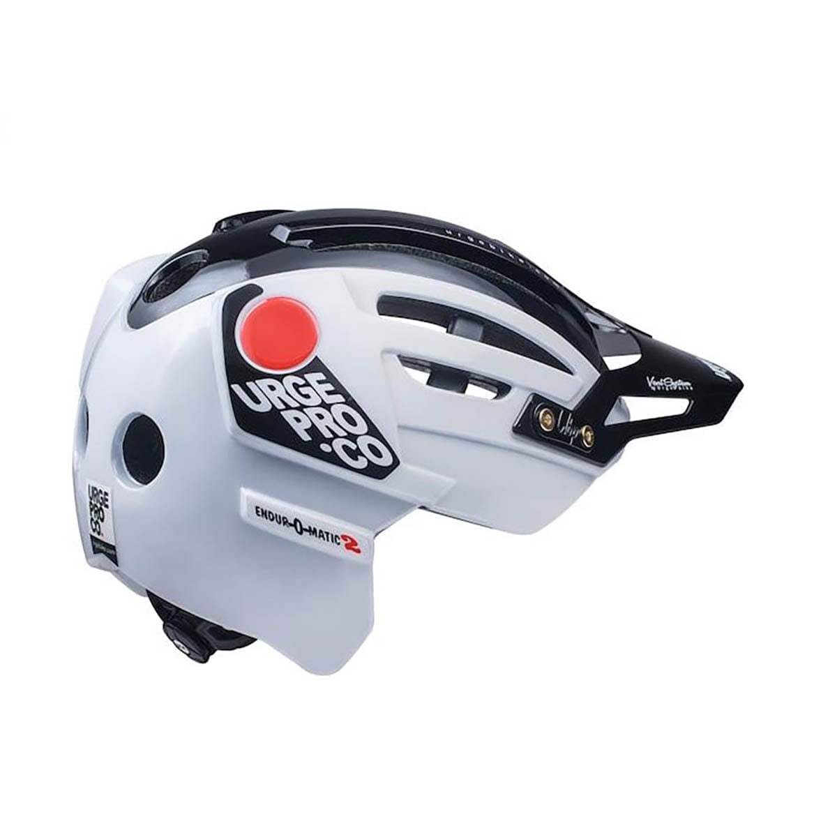 MTB-Helm URGE ENDUR-O-MATIC 2 RH Weiß/Schwarz 