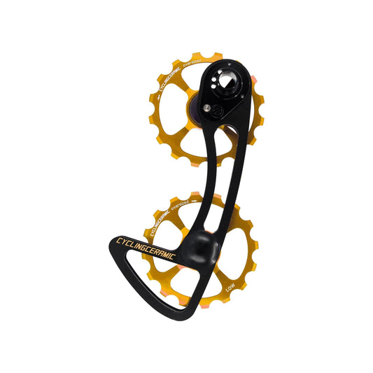 Hinteres Schaltwerk-Käfig 10/11-fach CYCLINGCERAMIC 16/16 Shimano Gold