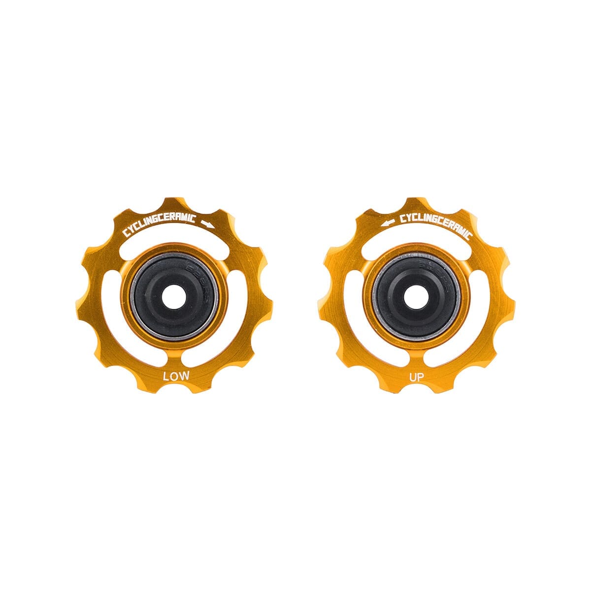 Schaltröllchen Hinten 11-fach CYCLINGCERAMIC CAMPAGNOLO Gold