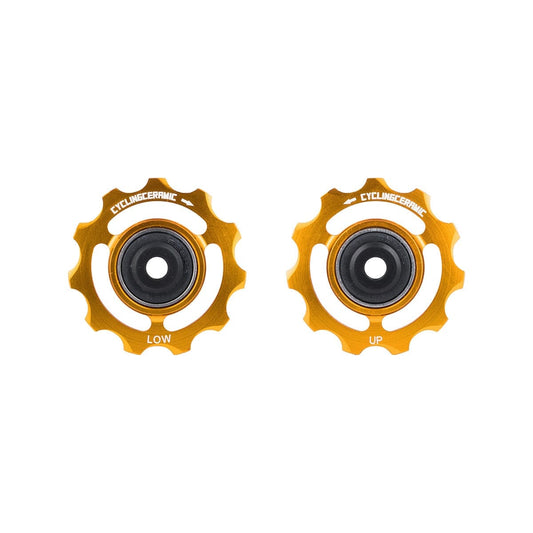 Schaltröllchen Hinten 11-fach CYCLINGCERAMIC CAMPAGNOLO Gold