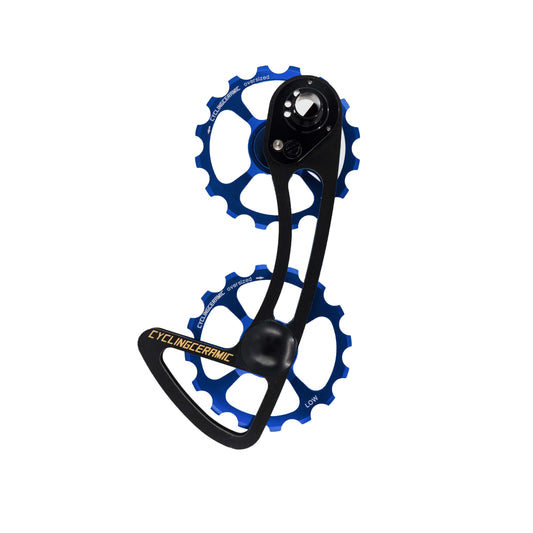 Schaltwerk-Käfig 10/11-fach CYCLINGCERAMIC 16/16 Sram Blau