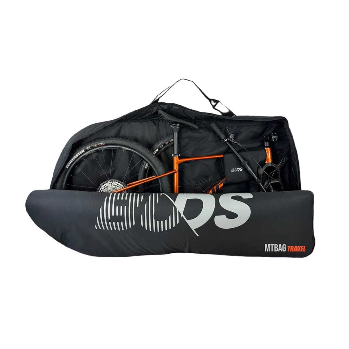 MTB-Fahrradtasche BUDS MTBAG TRAVEL 2025 (Spezial Flugzeug) Schwarz