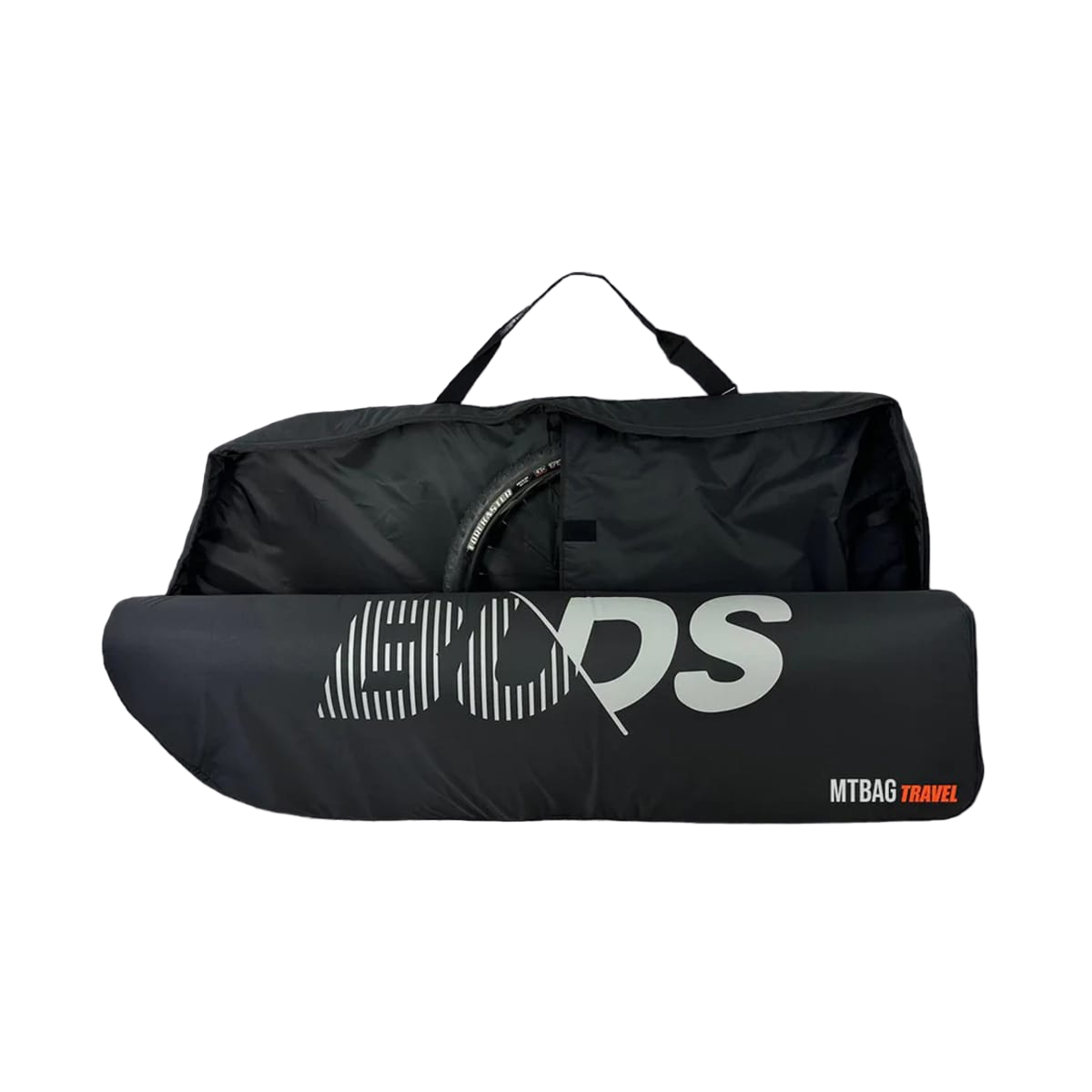 MTB-Fahrradtasche BUDS MTBAG TRAVEL 2025 (Spezial Flugzeug) Schwarz