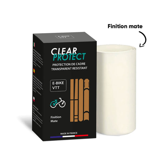 Selbstklebender Rahmenschutz für E-Bike MTB CLEARPROTECT Matt