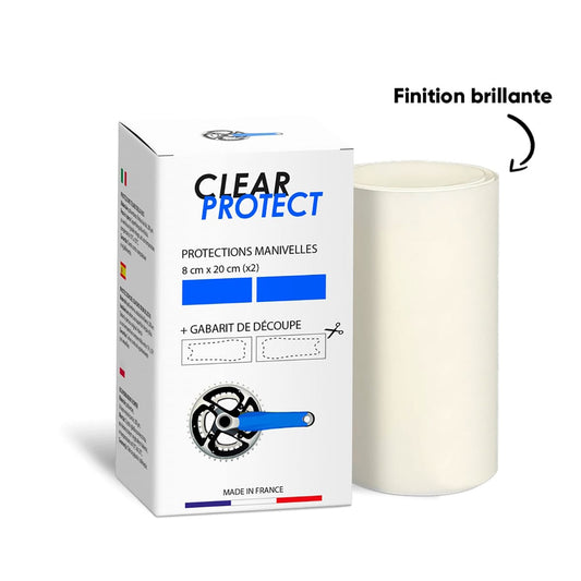 Klebe-Kurbelschutz CLEARPROTECT Glänzend