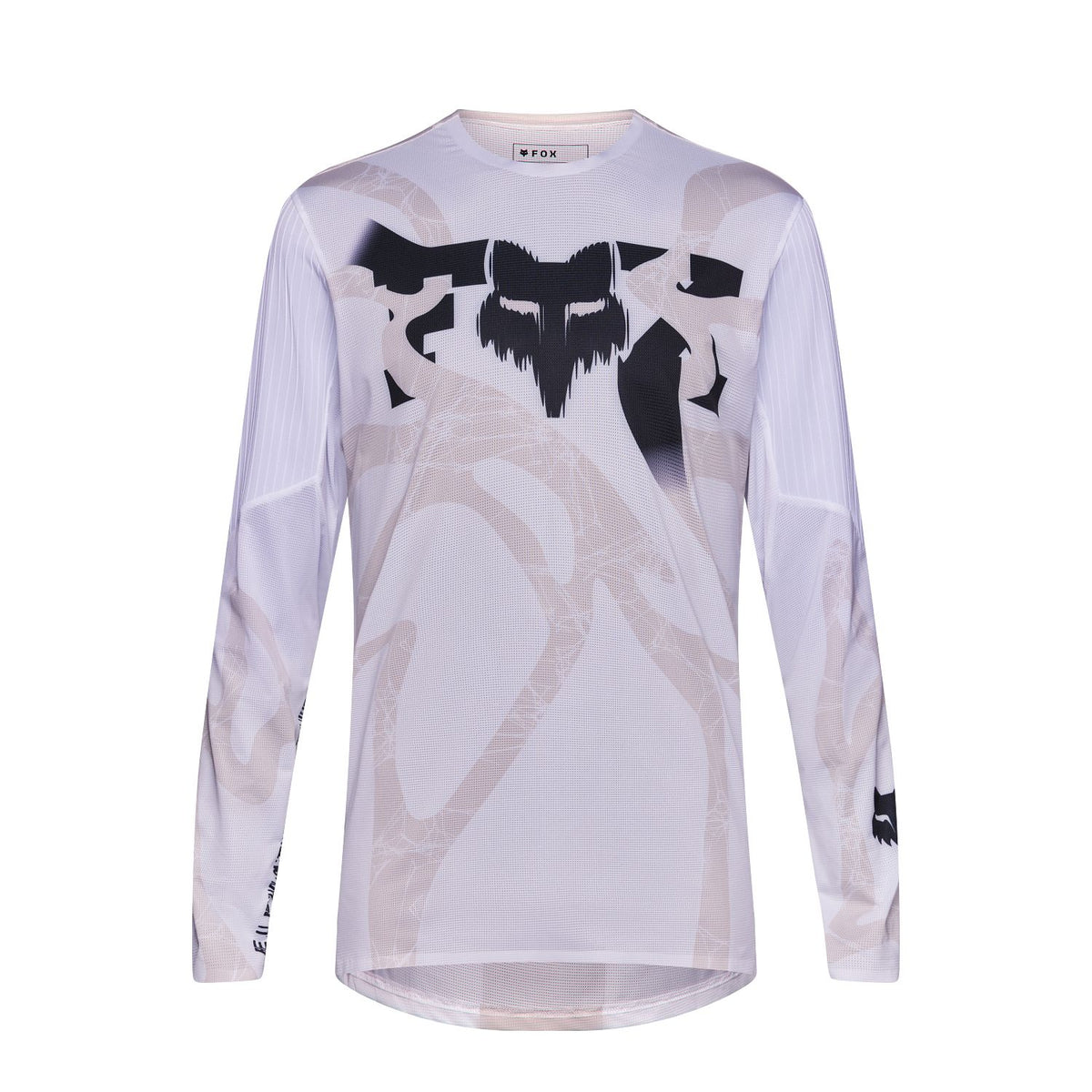 FOX FLEXAIR DIFFUSE SE Trikot Lange Ärmel Weiß