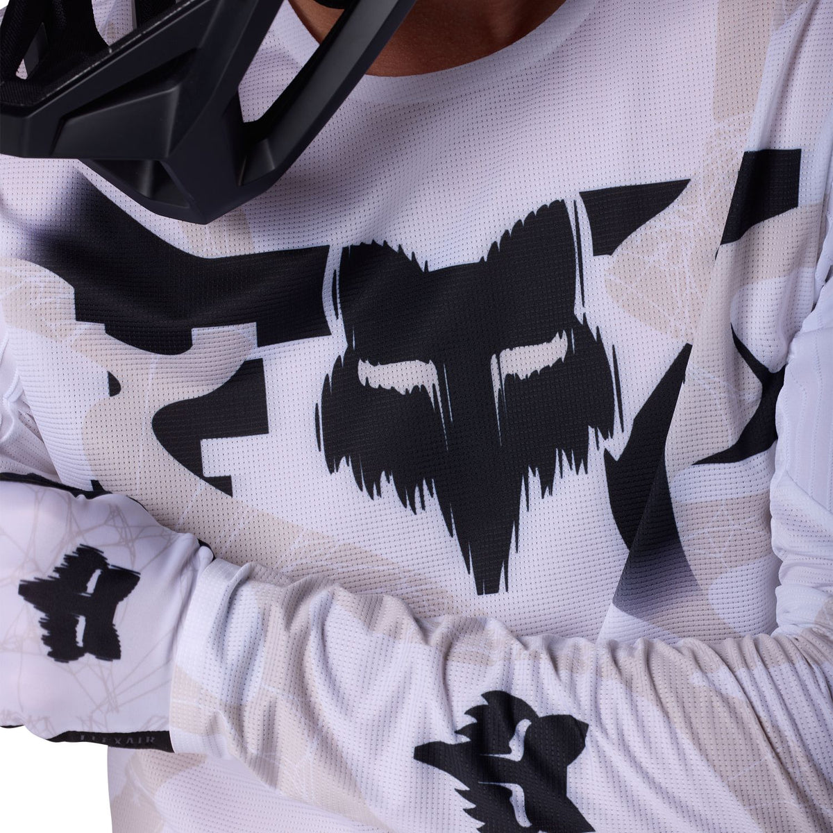 FOX FLEXAIR DIFFUSE SE Trikot Lange Ärmel Weiß