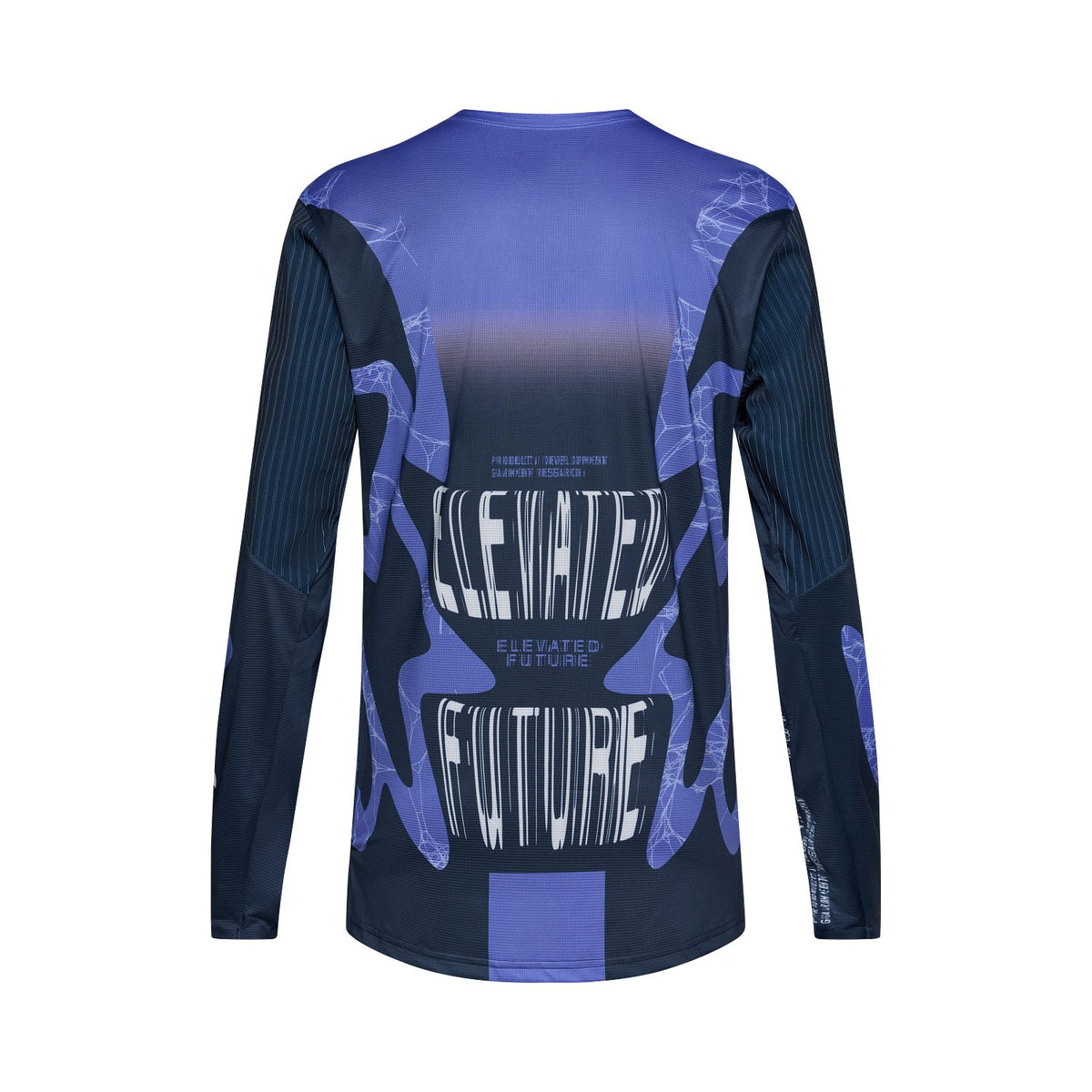 Trikot FOX FLEXAIR DIFFUSE SE Langarm Violett Blueberry