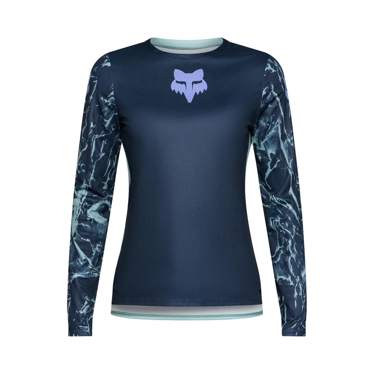 FOX RANGER IMAGE PRINT Damen Langarm-Trikot Blau