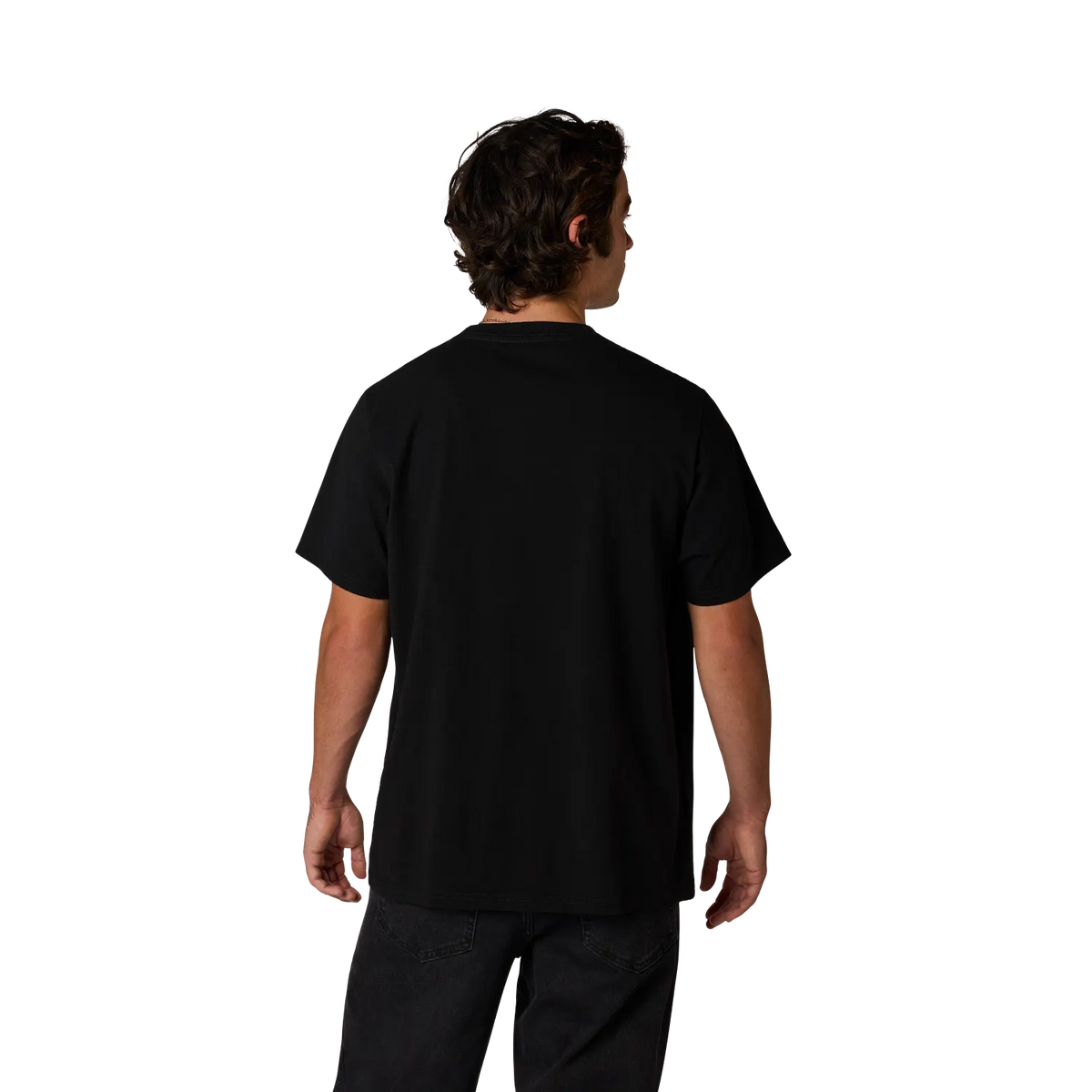 T-Shirt FOX BADGE 195 ORIGINAL Kurzarm Schwarz