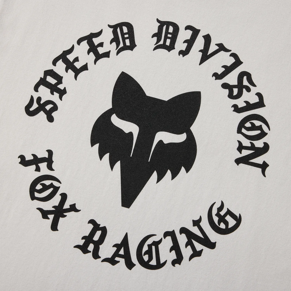 T-Shirt FOX BADGE 195 ORIGINAL Kurzarm Light Grey