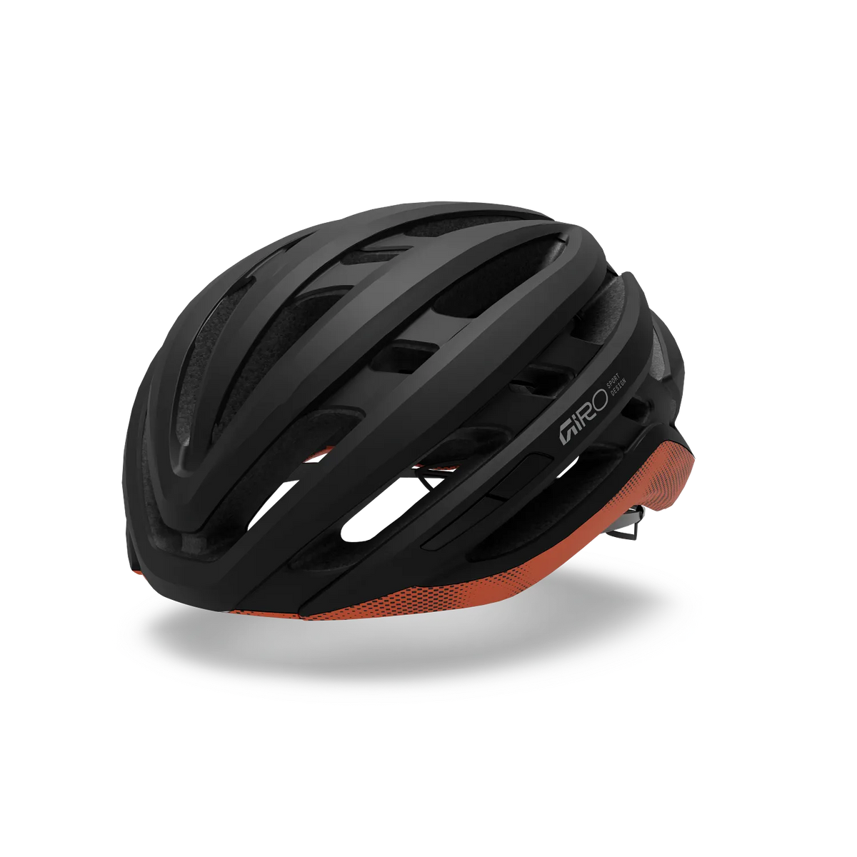 Straßenhelm GIRO AGILIS MIPS Schwarz/Orange