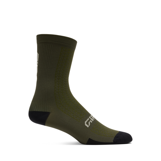 Socken GIRO HRC TEAM Dark Sage