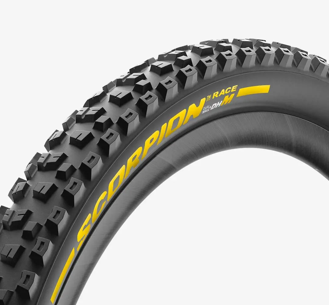 Reifen PIRELLI SCORPION RACE DH M 27.5x2.5 Tubeless Ready Souple Schwarz/Gelb 3907200