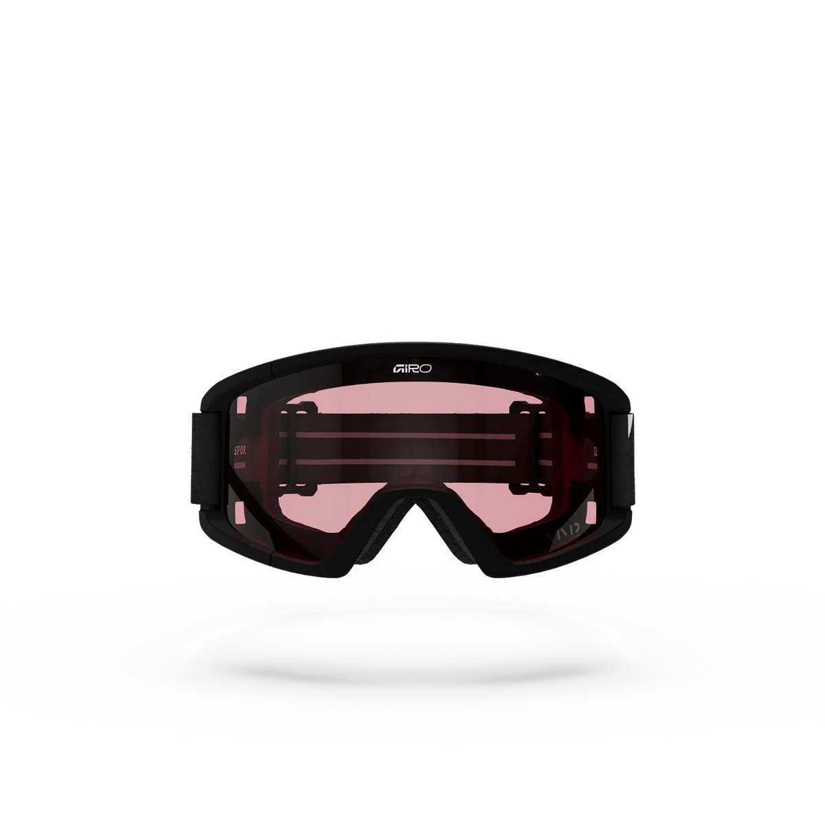 GIRO TAZZ Schwarz Goggle VIVID-Scheibe