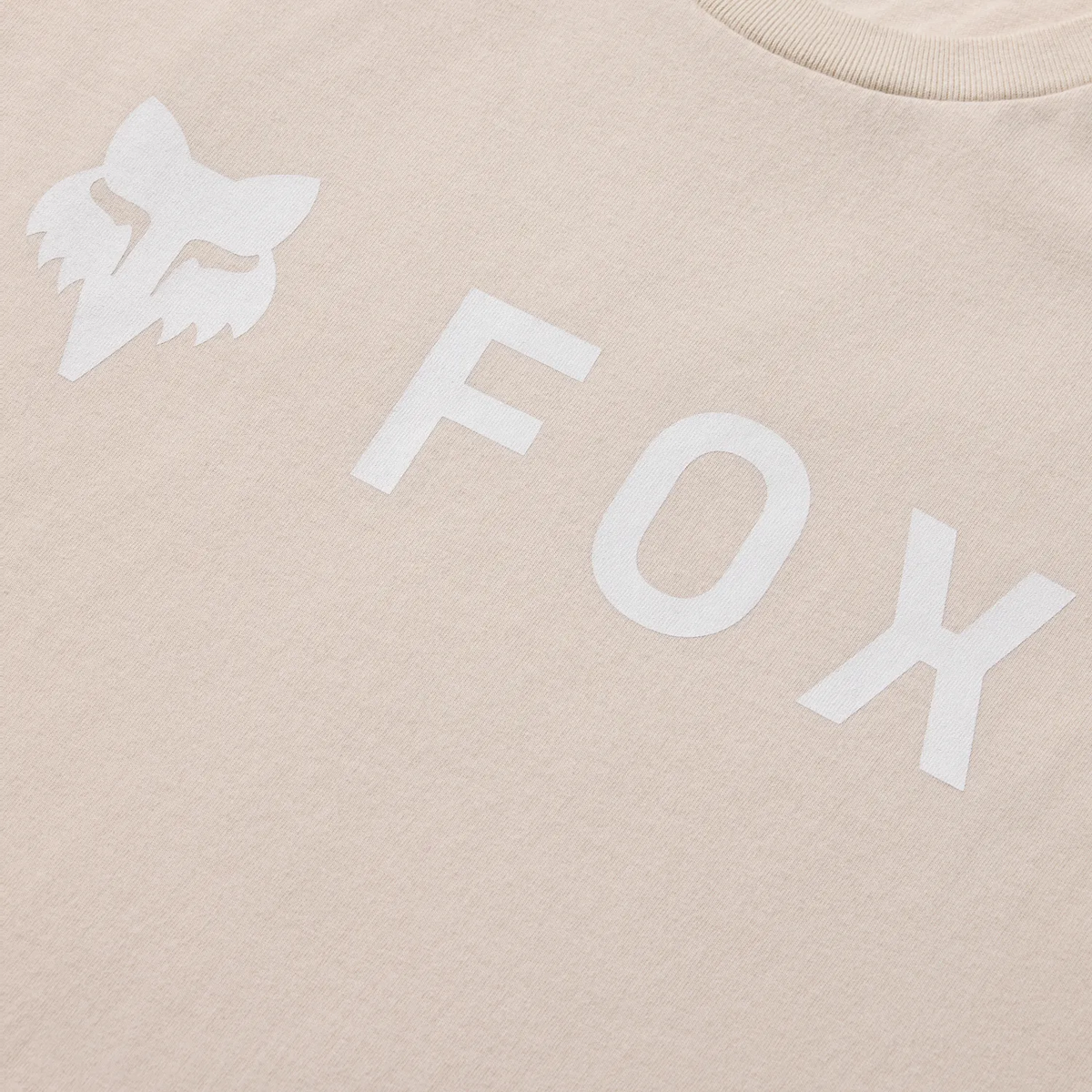 T-Shirt FOX ABSOLUTE 195 ORIGINAL Kurzarm Beige Chalk