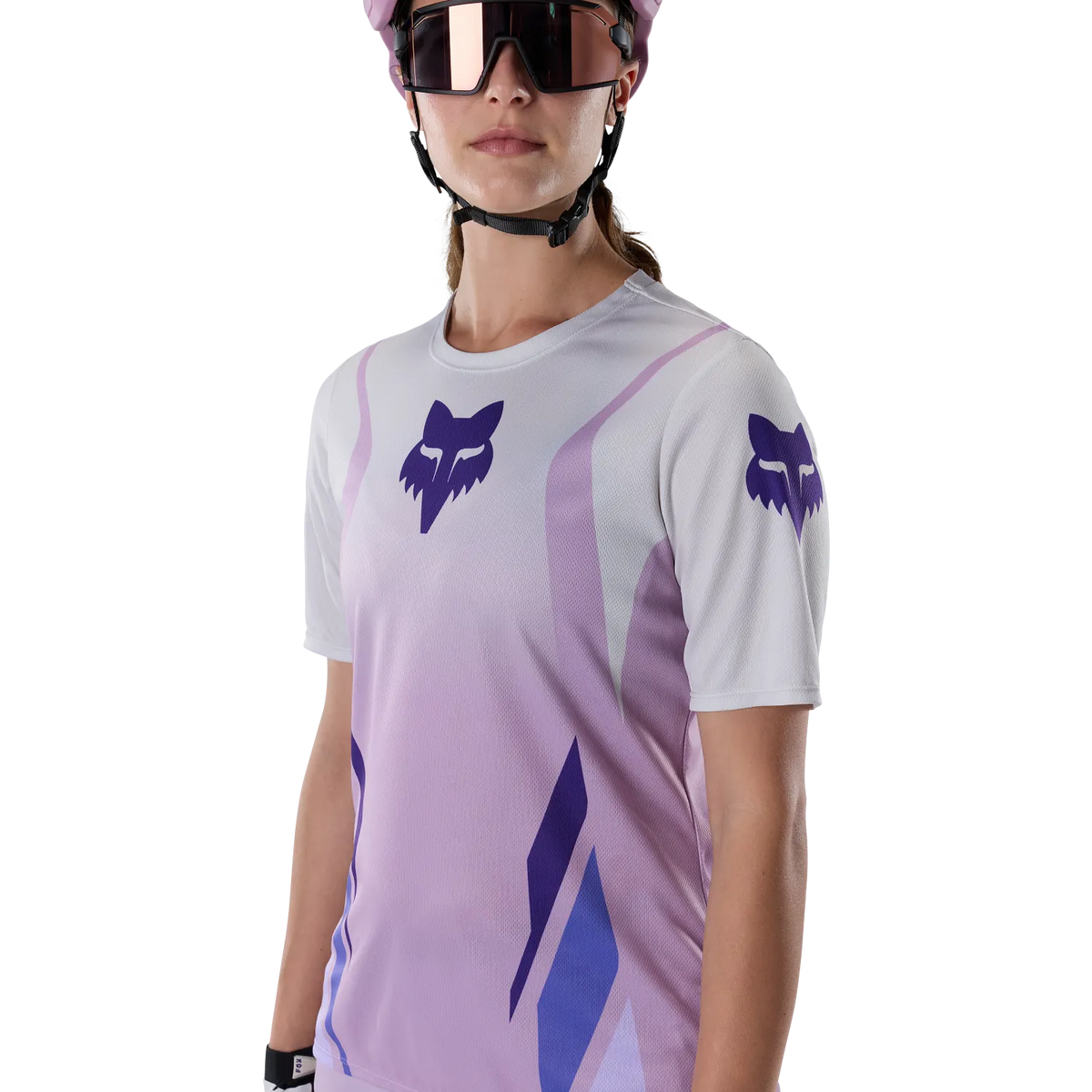 FOX RANGER FOUNDRY Damen-Kurzarmtrikot Lavendel