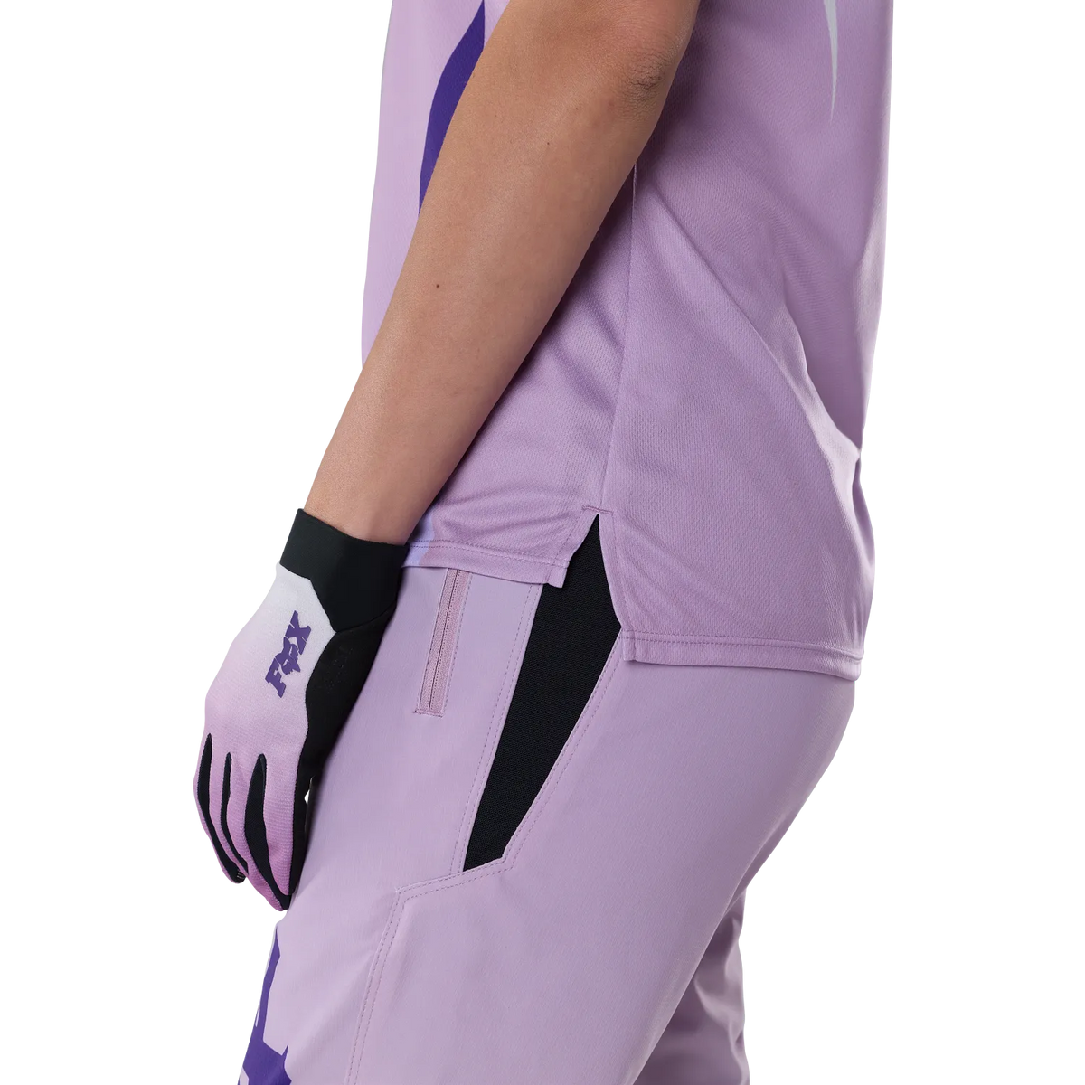FOX RANGER FOUNDRY Damen-Kurzarmtrikot Lavendel