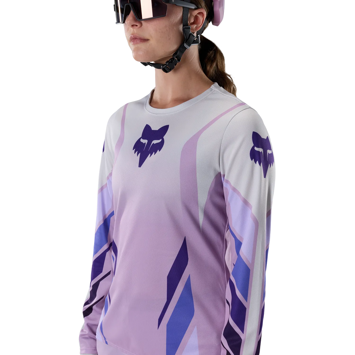 FOX RANGER FOUNDRY Damen-Langarmtrikot Lavendel