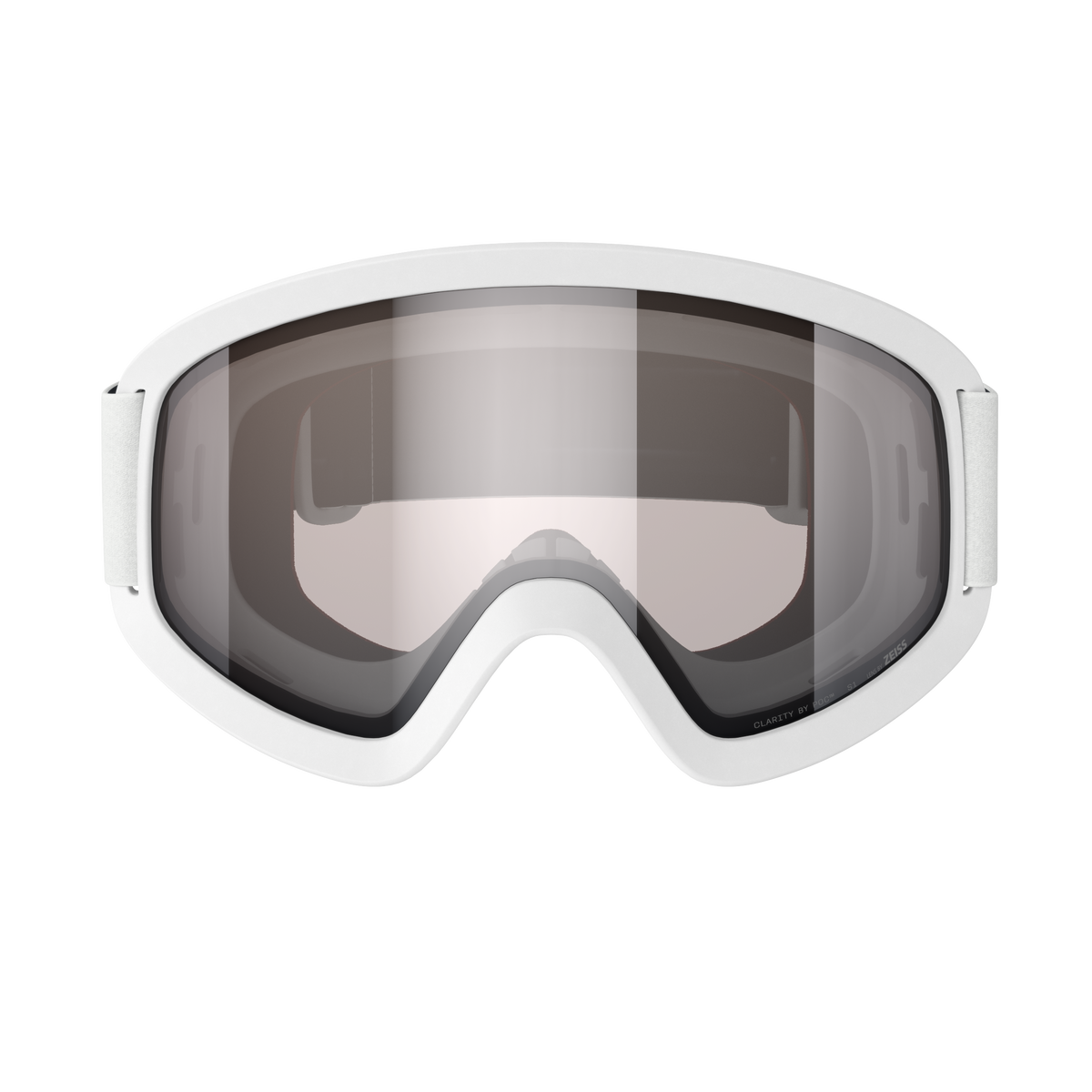 Maske POC ORA Weiß Visier Clarity Trail Cloudy Brown