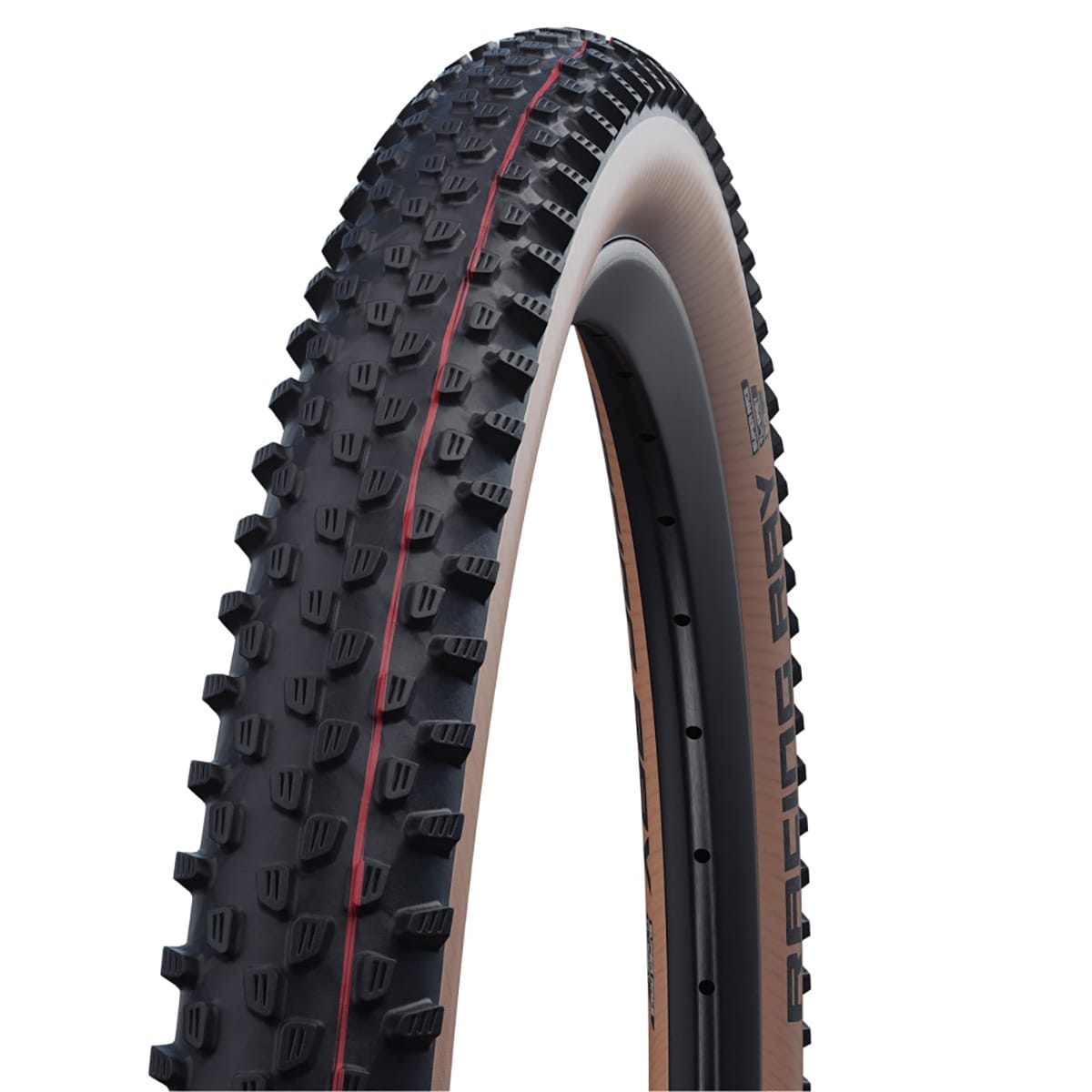 Reifen SCHWALBE RACING RAY N/P 29x2.25 ADDIX SPEEDGRIP SUPERRACE Tubeless Ready Faltbar Schwarz/Braun