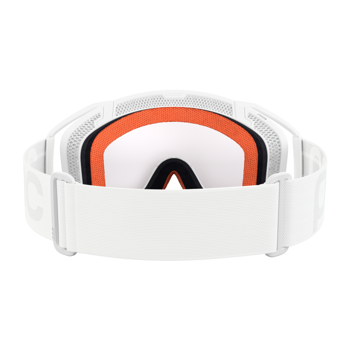 Maske POC ZYGON Weiß Scheibe Clarity Universal Cloudy Grey