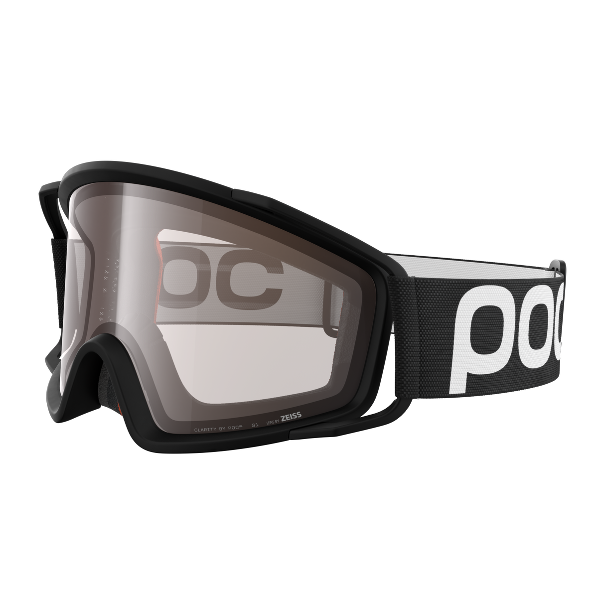 Maske POC ZYGON Schwarz Scheibe Clarity Trail Cloudy Brown