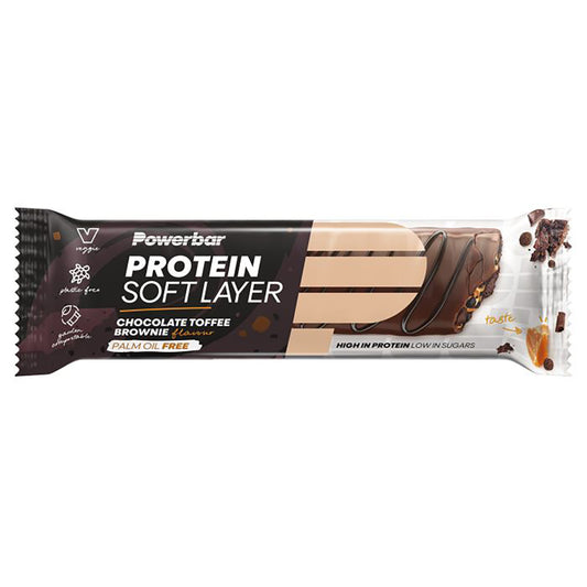 Regenerationsriegel POWERBAR PROTEIN SOFT LAYER (40g) Brownie Schokolade