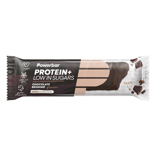 Erholungsriegel POWERBAR PROTEIN PLUS LOW SUGAR (35 g) Schokoladen-Brownie