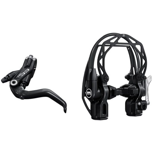 Vorder- oder Hinterbremse MAGURA HS33 R 2 Finger Schwarz