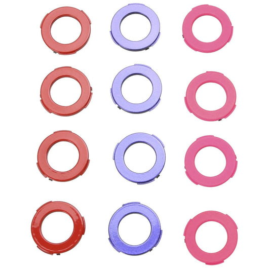 Set mit 6 Ösen MAGURA für 4-Kolben-Bremssättel Violett, Rot, Rosa