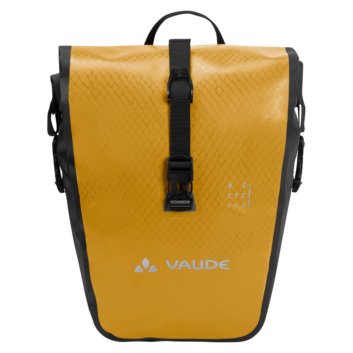 Paar Gepäckträgertaschen VAUDE AQUA FRONT 28 L Senfgelb