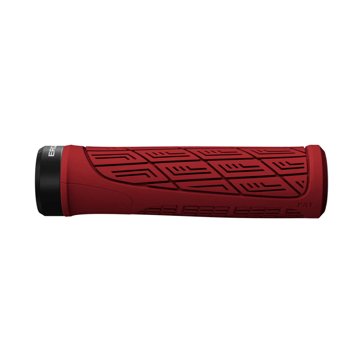 ERGON GMA Fat Fahrradgriffe in Chili Red – Detailansicht