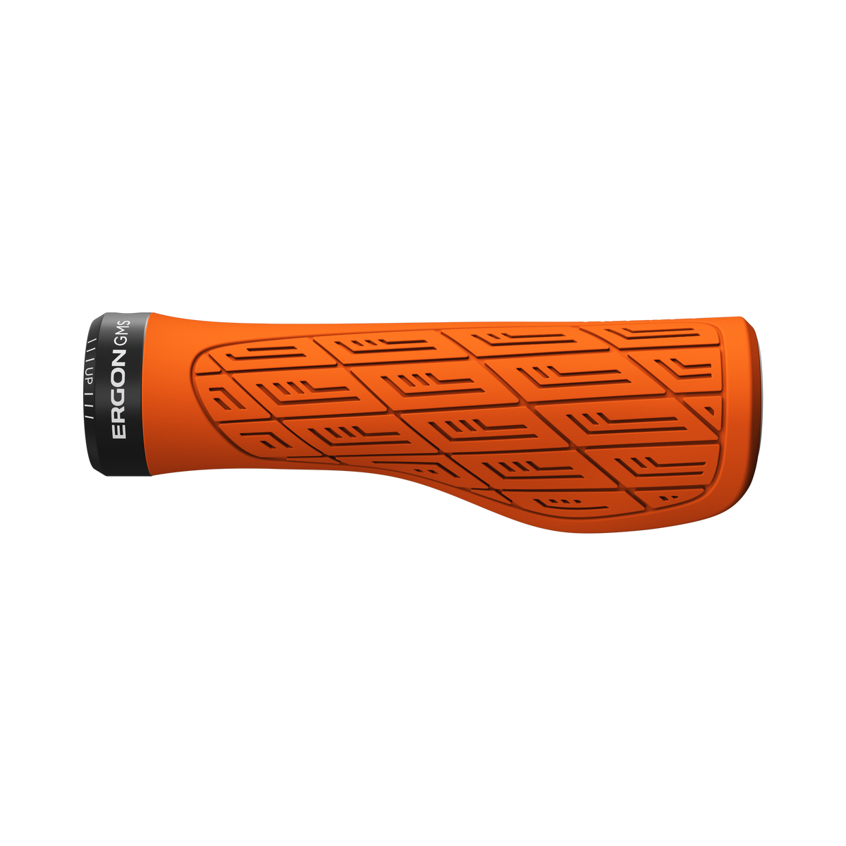 ERGON GMS-S Fahrradgriffe in saftigem Orange – Detailansicht