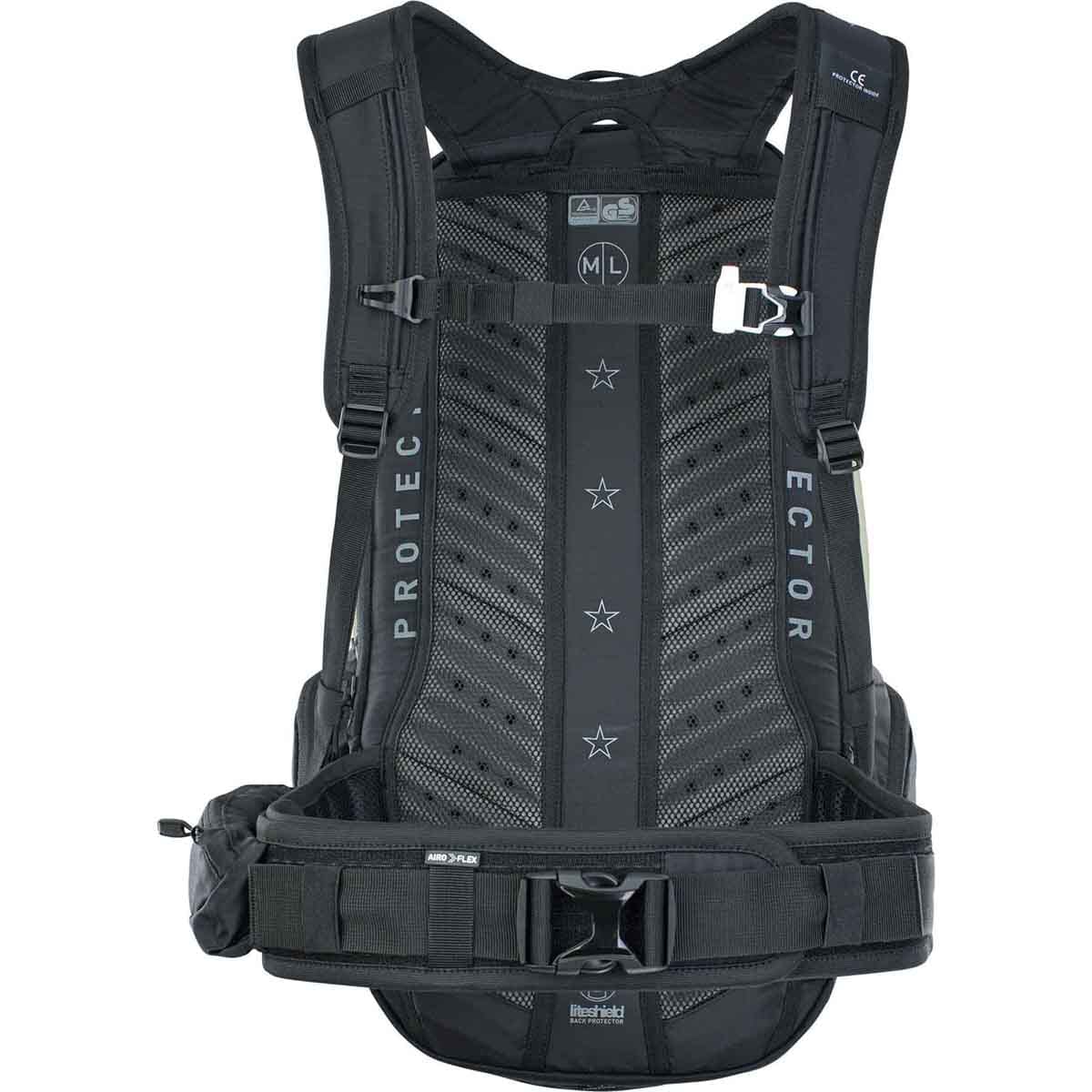 Rucksack mit Rückenprotektoraufnahme EVOC FR TOUR E-RIDE 30L Khaki