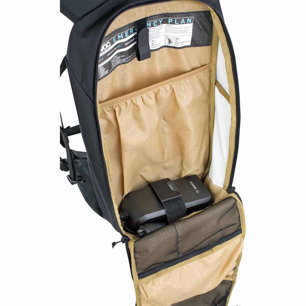 Rucksack EVOC E-RIDE 12L Schwarz