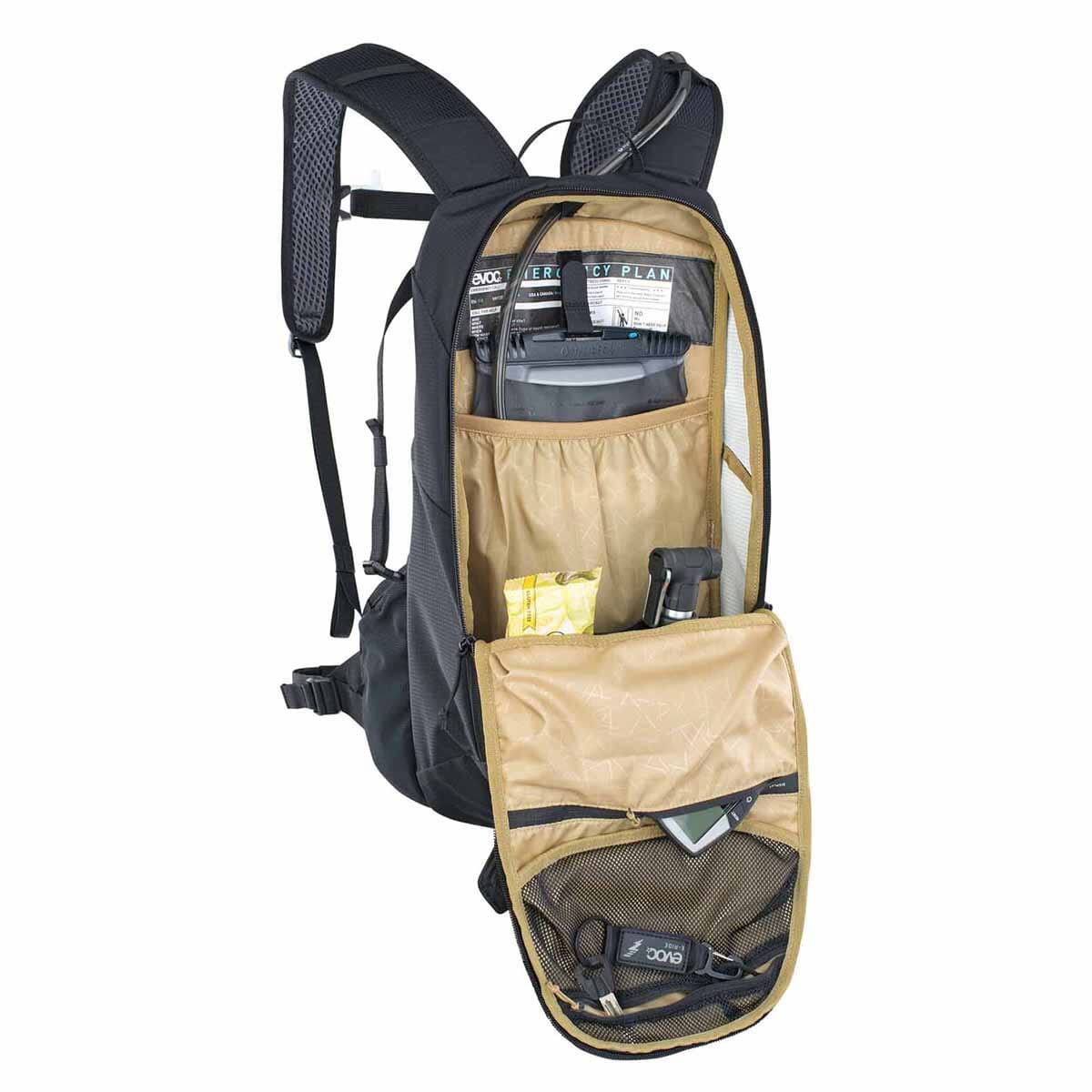 Rucksack EVOC E-RIDE 12L Schwarz