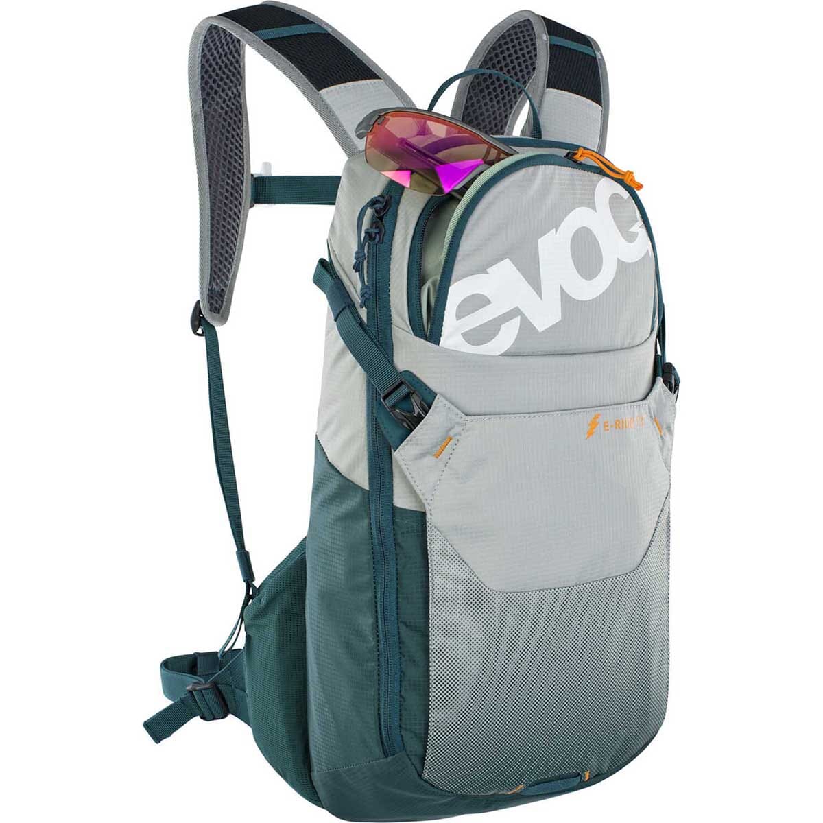 Rucksack EVOC E-RIDE 12L Grau/Petrol