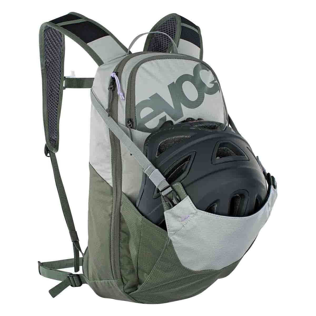 Rucksack EVOC RIDE 8L Grau/Khaki