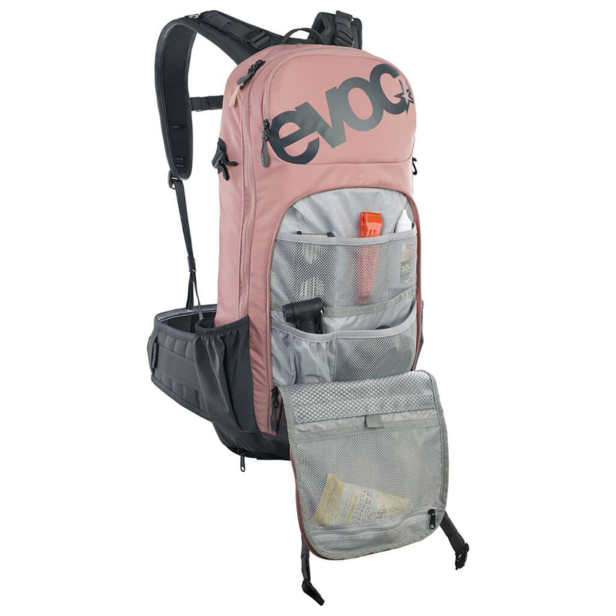 Rucksack mit Rückenprotektor EVOC PROTECTOR FR ENDURO 16 L Rosa