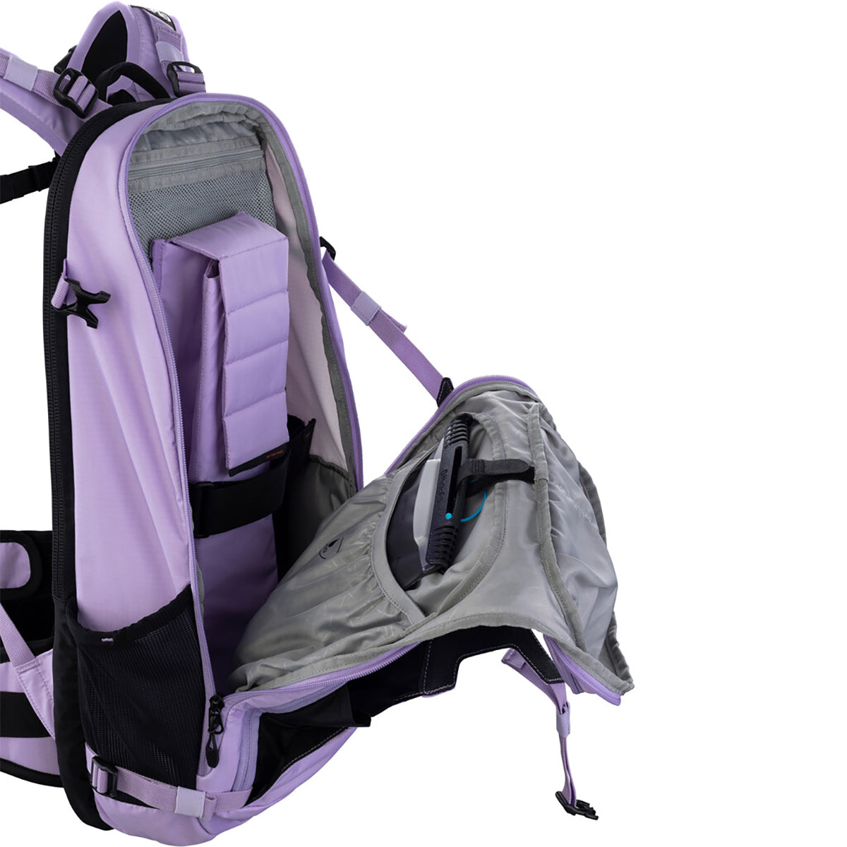 Rucksack mit Rückenprotektion EVOC TRAIL E-RIDE 20L Pink