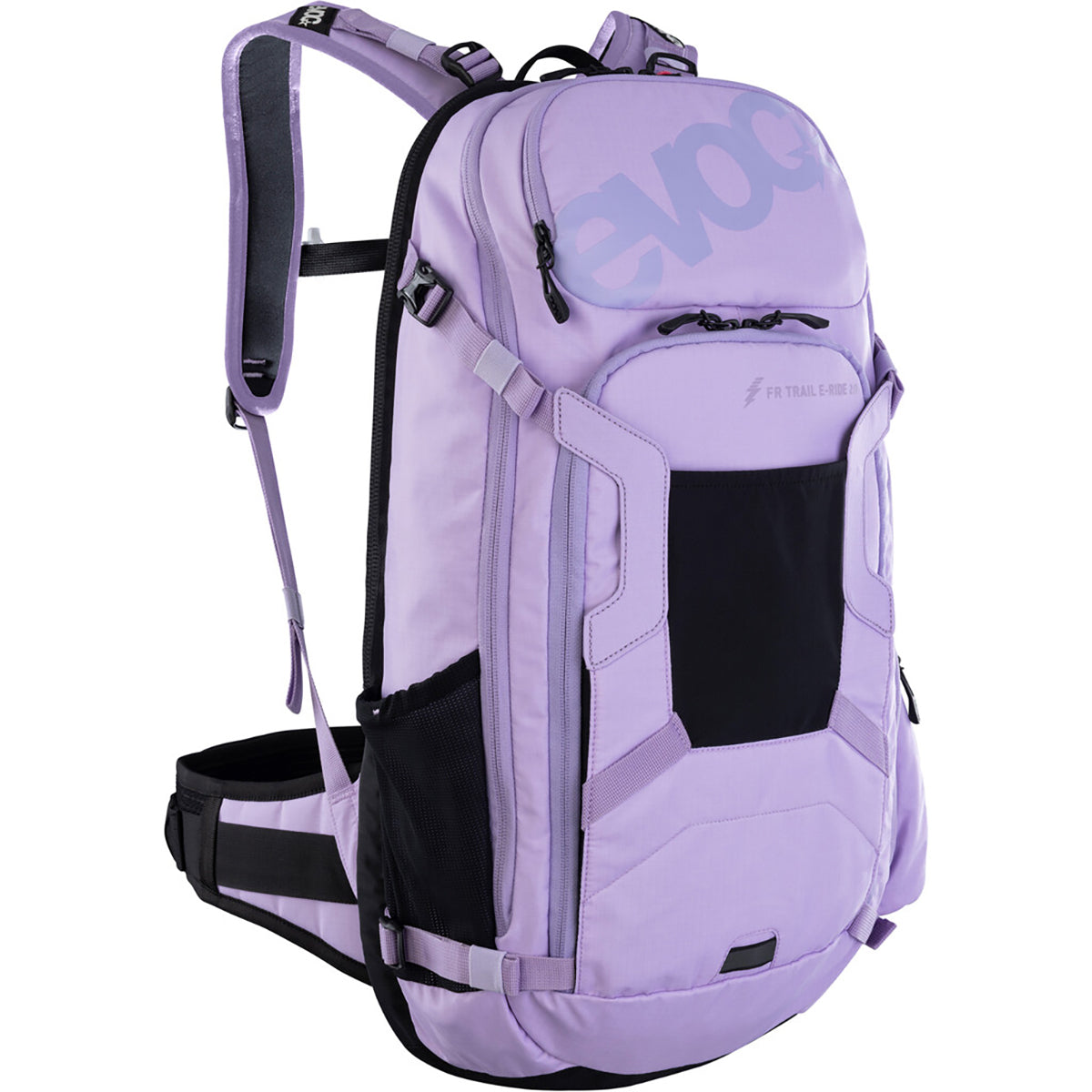 Rucksack mit Rückenprotektion EVOC TRAIL E-RIDE 20L Pink